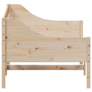 Dormeuse senza Materasso 100x200 cm in Legno Massello di Pino 842834