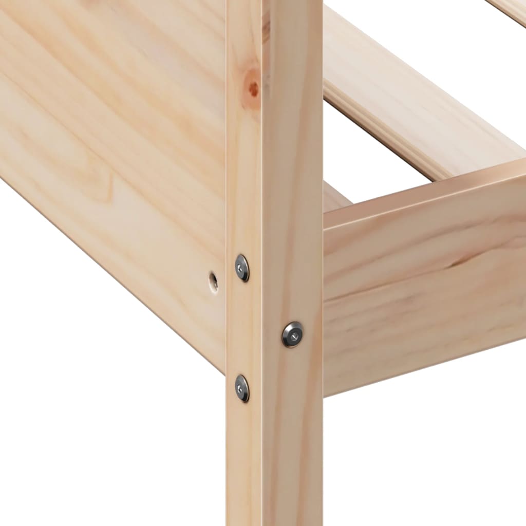 Dormeuse senza Materasso 90x190 cm in Legno Massello di Pino 842838