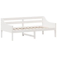 Dormeuse senza Materasso Bianco 75x190 cm in Legno di Pino 842843
