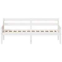 Dormeuse senza Materasso Bianco 75x190 cm in Legno di Pino 842843