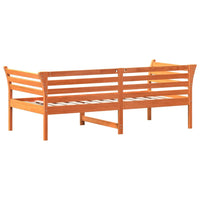 Dormeuse senza Materasso Marrone Cera 90x190 cm Legno di Pino 842881