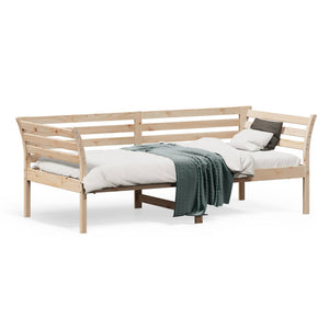 Dormeuse senza Materasso 75x190 cm in Legno Massello di Pino 842882