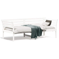 Dormeuse Bianca 75x190 cm in Legno Massello di Pinocod mxl 110865