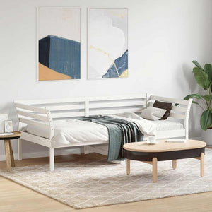 Dormeuse Bianca 75x190 cm in Legno Massello di Pinocod mxl 110865