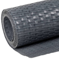 vidaXL Paravento da Balcone Antracite 300x80 cm in Polyrattan