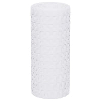 Schermi da Balcone 5 pz Bianchi 255x19 cm in Polyrattan 156312