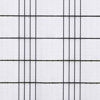 Schermi da Balcone 5 pz Bianchi 255x19 cm in Polyrattan