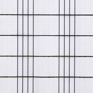 Schermi da Balcone 5 pz Bianchi 255x19 cm in Polyrattan