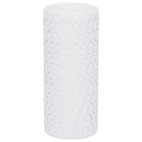 Schermi da Balcone 10 pz Bianchi 255x19 cm in Polyrattan