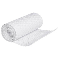 Schermi da Balcone 10 pz Bianchi 255x19 cm in Polyrattan