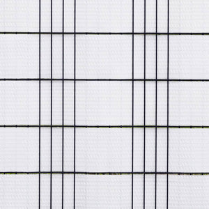 Schermi da Balcone 10 pz Bianchi 255x19 cm in Polyrattan