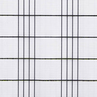 Schermi da Balcone 10 pz Bianchi 255x19 cm in Polyrattan 156313