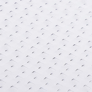 Schermi da Balcone 10 pz Bianchi 255x19 cm in Polyrattan 156313