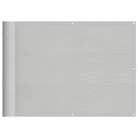 Paravento Balcone Grigio chiaro 75x500cm 100% Poliestere Oxfordcod mxl 115653