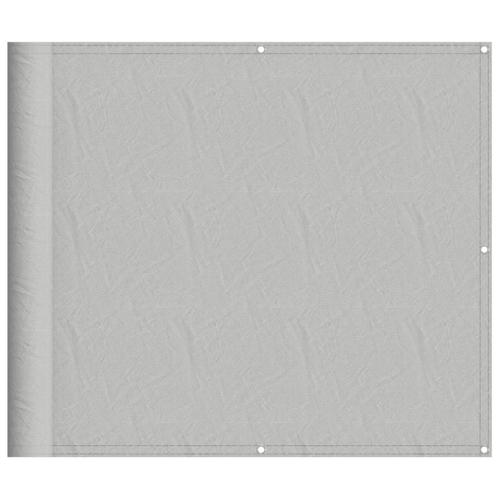 Paravento Balcone Grigio chiaro 90x400cm 100% Poliestere Oxfordcod mxl 91690