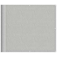 Paravento Balcone Grigio chiaro 90x400cm 100% Poliestere Oxfordcod mxl 91690