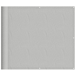 Paravento Balcone Grigio chiaro 90x400cm 100% Poliestere Oxfordcod mxl 91690