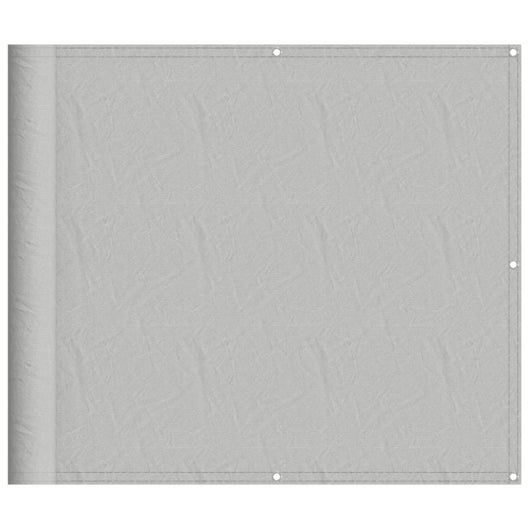 Paravento Balcone Grigio chiaro 90x400cm 100% Poliestere Oxford 4000008