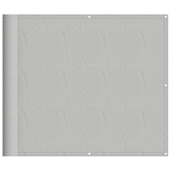 Paravento Balcone Grigio chiaro 90x400cm 100% Poliestere Oxford 4000008