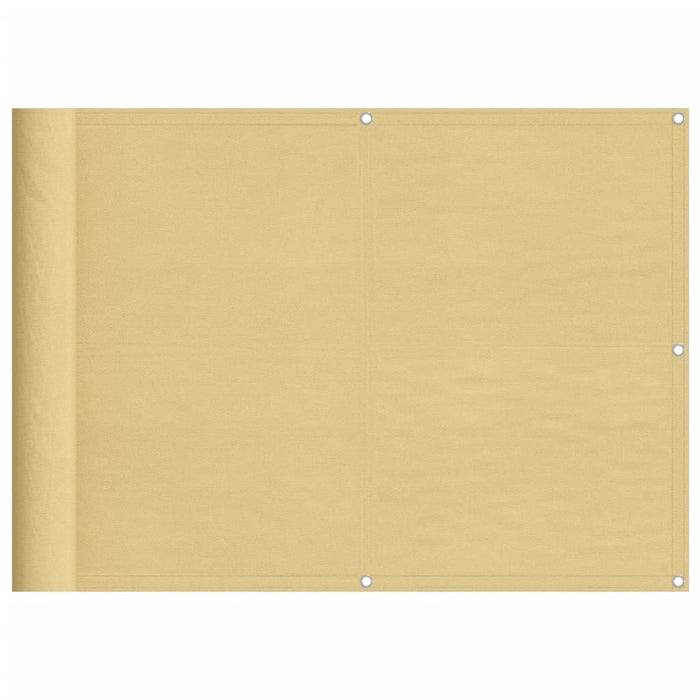 Paravento da Balcone Sabbia 75x300 cm 100% Poliestere Oxfordcod mxl 115410