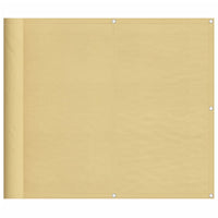 Paravento da Balcone Sabbia 90x400 cm 100% Poliestere Oxford 4000029