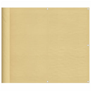 Paravento da Balcone Sabbia 90x400 cm 100% Poliestere Oxford 4000029