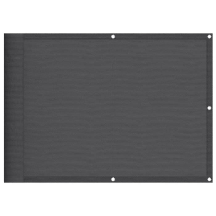 Paravento da Balcone Antracite 75x800 cm 100% Poliestere Oxford 4000047