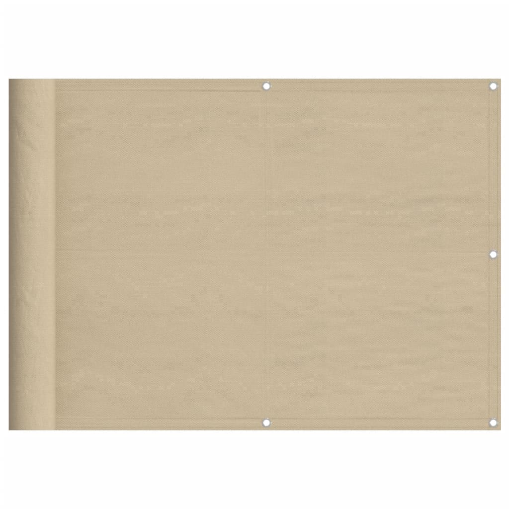 Paravento da Balcone Beige 75x700 cm 100% Poliestere Oxfordcod mxl 114041