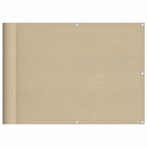 Paravento da Balcone Beige 75x700 cm 100% Poliestere Oxfordcod mxl 114041