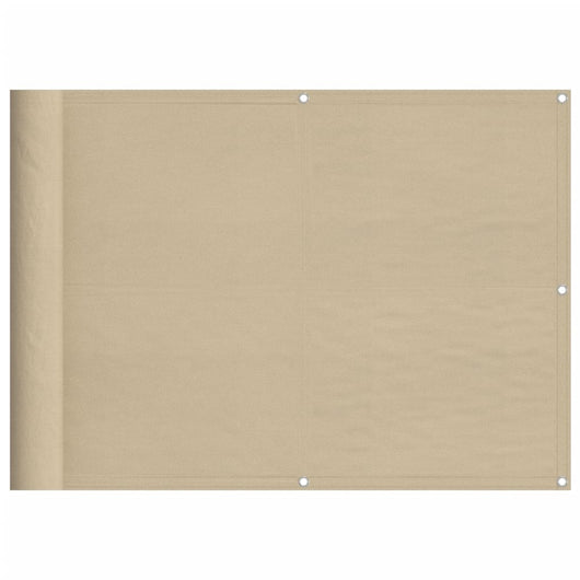 Paravento da Balcone Beige 75x700 cm 100% Poliestere Oxfordcod mxl 114041