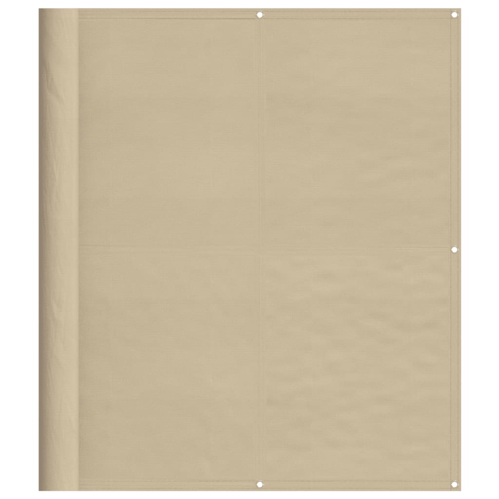 Paravento da Balcone Beige 120x700 cm 100% Poliestere Oxfordcod mxl 90042