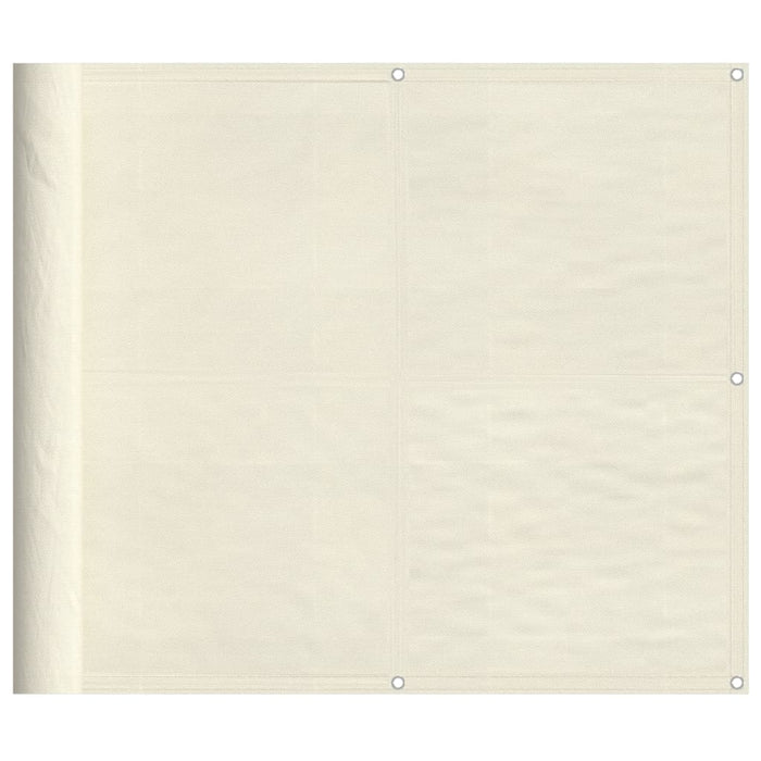 Paravento da Balcone Crema 90x700 cm 100% Poliestere Oxfordcod mxl 90044