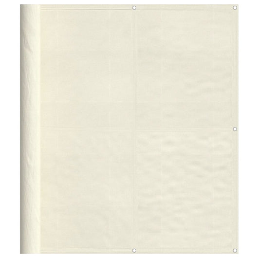 Paravento da Balcone Crema 120x800 cm 100% Poliestere Oxfordcod mxl 114044