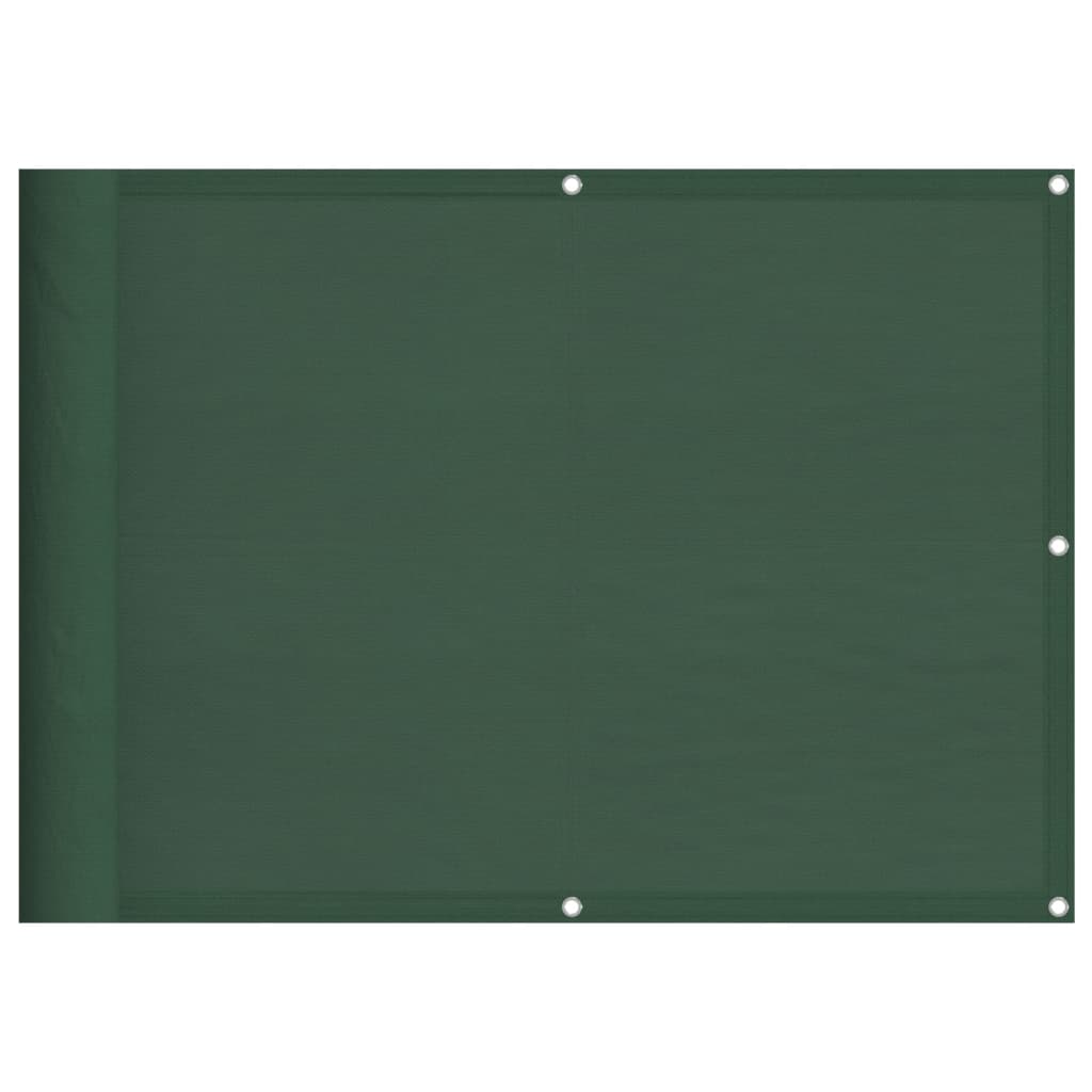 Paravento Balcone Verde Scuro 75x700 cm 100% Poliestere Oxfordcod mxl 92036