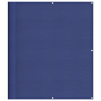 Paravento da Balcone Blu 120x700 cm 100% Poliestere Oxford