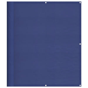 Paravento da Balcone Blu 120x1000 cm 100% Poliestere Oxford