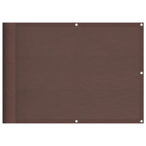 Paravento da Balcone Marrone 75x1000 cm 100% Poliestere Oxfordcod mxl 116029