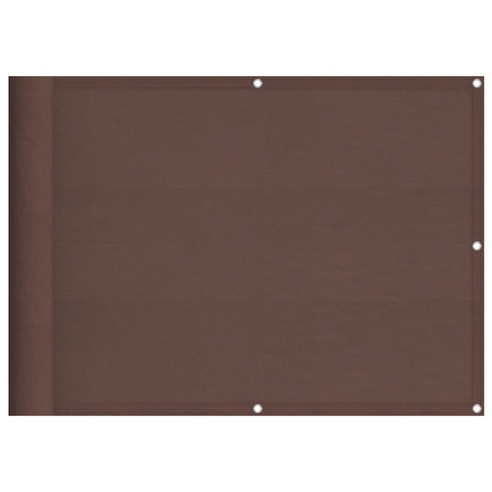 Paravento da Balcone Marrone 75x1000 cm 100% Poliestere Oxfordcod mxl 116029