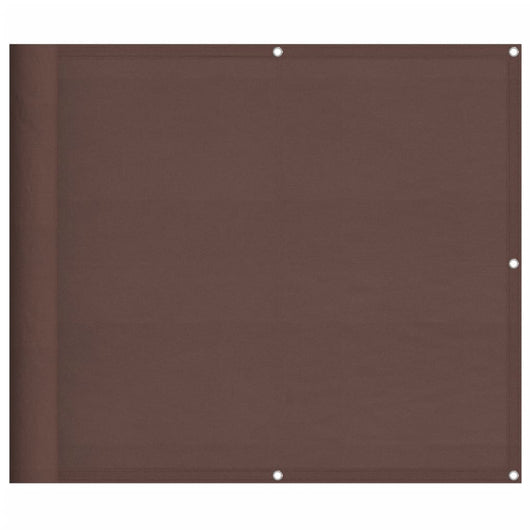 Paravento da Balcone Marrone 90x1000 cm 100% Poliestere Oxfordcod mxl 90068