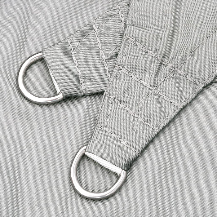 Vela Parasole Grigio Chiaro 2x2 m 100% Poliestere Oxford
