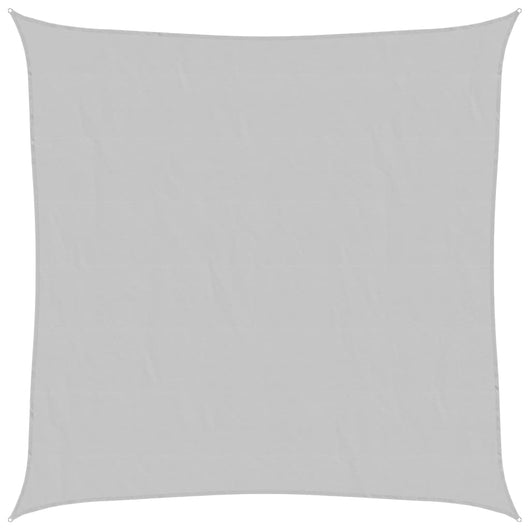 Vela Parasole Grigio Chiaro 2,5x2,5 m 100% Poliestere Oxford