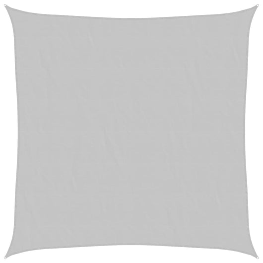 Vela Parasole Grigio Chiaro 3,6x3,6 m 100% Poliestere Oxford