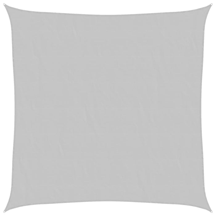 Vela Parasole Grigio Chiaro 3,6x3,6 m 100% Poliestere Oxford 4000402