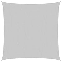 Vela Parasole Grigio Chiaro 5x5 m 100% Poliestere Oxford