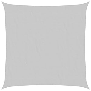 Vela Parasole Grigio Chiaro 6x6 m 100% Poliestere Oxford 4000406