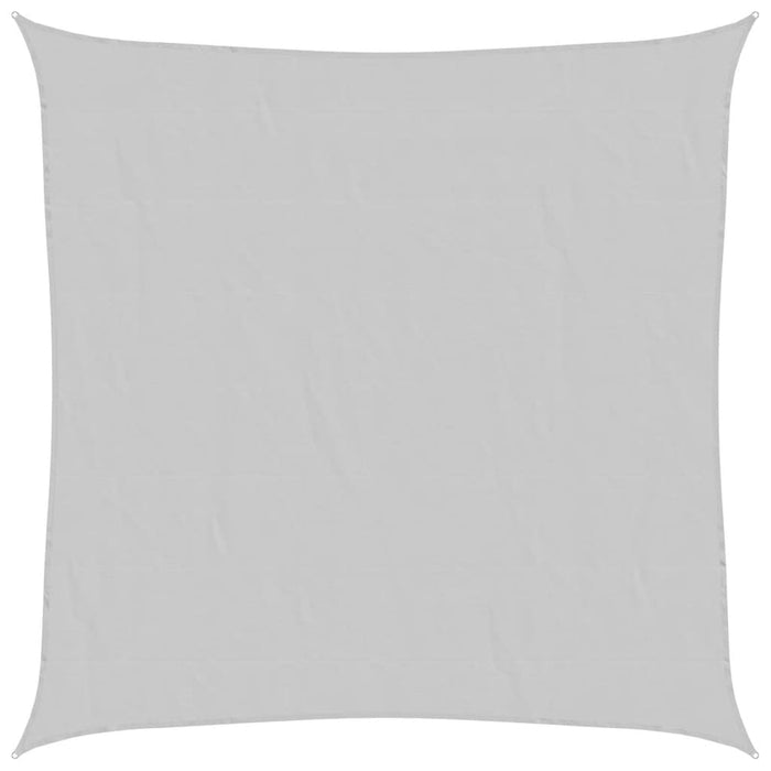 Vela Parasole Grigio Chiaro 6x6 m 100% Poliestere Oxford