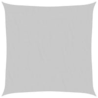 Vela Parasole Grigio Chiaro 7x7 m 100% Poliestere Oxford