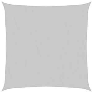 Vela Parasole Grigio Chiaro 7x7 m 100% Poliestere Oxford