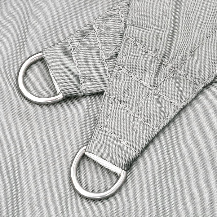 Vela Parasole Grigio Chiaro 7x7 m 100% Poliestere Oxford