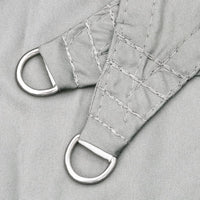 Vela Parasole Grigio Chiaro 7x7 m 100% Poliestere Oxford 4000407